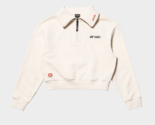 YONEX 24S/S Women&#39;s Crop Long-sleeve Sweatshirt T-shirt Sports Cream 245... - $94.90