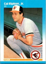 1987 Fleer #478 Cal Ripken Jr. - $1.97