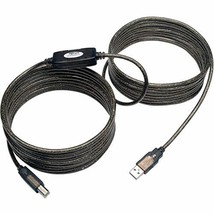 Tripp Lite USB 2.0 Hi-Speed A/B Active Repeater Cable (M/M) 36-ft. (U042... - $42.01