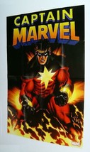 3 X 2 Foot Captain Marvel Comic Book 2007 Marvel Comics Universe Promo Poster 1 - £31.46 GBP