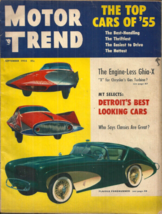 Motor Trend - September 1955 - 1955 Studebaker Champion, 1955 Packard 400, More! - £5.97 GBP