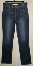 NEW WOMENS LEVI&#39;S SIGNATURE TOTALLY SHAPING STRAIGHT BLUE JEANS  SIZE 6 ... - £25.69 GBP