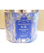 BRIDGERTON BRIGERTON STUDY Bath &amp; Body Works 3 Wick Candle  14.5OZ  New - £22.47 GBP