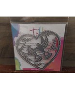 Tutti Designs Cutting Steel Metal Die Cuts Doves in Love Crafts 209 Embo... - $16.70