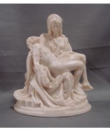 Santini Vintage Pieta Sculpture/ Michelangelo's Pieta/ Made in Italy - $11.99