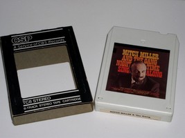 Mitch Miller 8 Track Tape Cartridge Night Time Sing Along Vintage 1976 W... - £11.98 GBP