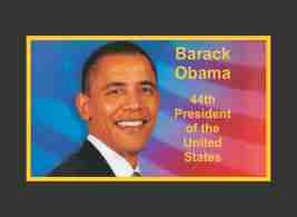 Obama Refrigerator Magnet-Flag - $13.65