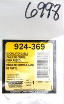 924-369 Dorman Door Latch Release Cable Select Chevrolet/Pontiac 6998 - £23.22 GBP