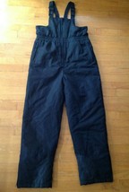 Faded Glory Black Bib / Ski Snow Pants Outwear Overalls Size XL (14-16) - £22.58 GBP