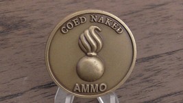 USAF Coed Naked Ammo Comes With A Bang  Challenge Coin #773U - £11.92 GBP