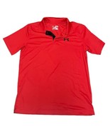Under Armour Youth Boys Loose Fit Heatgear Polo Athletic Shirt Size XL - £9.75 GBP