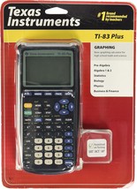 Graphing Calculator From Texas Instruments, Model Ti-83 Plus. - $95.99