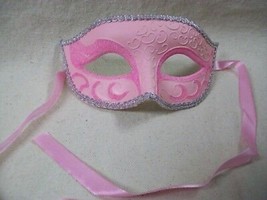 Light Pink Glitter Eye Mask Royal Masquerade Ball Venetian Ballerina Pri... - $168.69 MXN