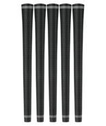 NEW 5 PCS REPLACEMENT REGRIP GOLF CLUB BLACK STANDARD HIGH TRACTION PRO ... - $363.81 MXN
