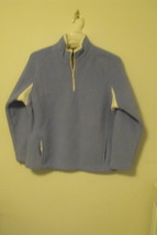 Womens North End NWOT Purple Long Sleeve Fleece Quarter Zip Jacket Size ... - $15.95