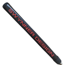 Swynner Design Gem Red&amp;Black Matador Golf Putter Grip for Scotty Cameron - $24.99