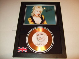 Dolly Parton Signed Gold Cd Disc 9238 - £13.37 GBP