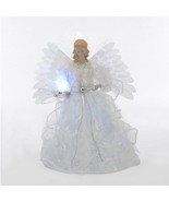 Holiday Time LED Fiber Optic 12&quot; Angel Tree Topper - $29.99