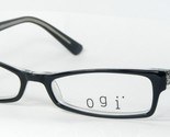 OGI A7089 106 Nero/Cristallo Trasparente Occhiali Telaio 48-15-140mm Ger... - £60.04 GBP