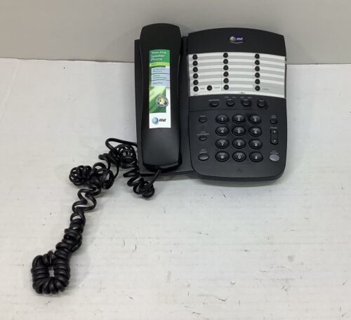 AT&amp;T Two-Line Speaker Phone 952 W/32 Number Memory Headset Compatible Un... - $10.67