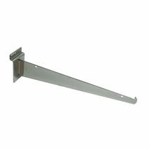 Only Hangers - 12&quot; Chrome Slatwall Shelf Bracket with Lip - 24 Pcs Lot -... - £87.13 GBP