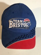 Team Bristol baseball cap hat blue Adjustable H1 - $7.91