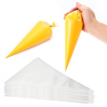 Disposable Piping Bags, 12 Inch - 150Pcs Heavy Duty Anti Burst Pastry Ba... - £10.21 GBP