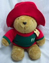 Kids Gifts Sears PADDINGTON BEAR IN RED &amp; GREEN OUTFIT 16&quot; Plush STUFFED... - £19.45 GBP