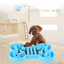 Pet Dog Slow Food Feeder Anti Choke Travel Bowl - £23.17 GBP+