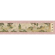 Replica of Traditional Chinese Painting Scroll Ink Art Decoration Luo River - $25.00