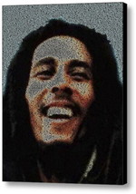 Bob Marley Quotes Mosaic AMAZING Framed 9X11 Limited Edition Art w/COA - £15.07 GBP