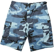 TRU-SPEC BLUE ICE SKY BDU HOT WEATHER SHORTS LIGHT FIGHTER SMALL - $23.21