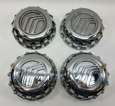 97-02 Mercury Mountaineer Wheel Chrome Center Hub Caps SET OF 4 F87A1A09... - $42.52