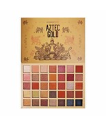 Makeup Depot Aztec 35 Color Gold Nude Neutral Matte &amp; Shimmer Shadow Pal... - £12.35 GBP