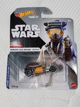 Hot Wheels Star Wars Princess Leia Organa Character Car Disney New Release 2023 - £9.48 GBP
