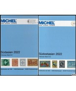 2 Michel Stamp Catalogues ASIA 2022(8.1&amp; 8.2 + Bonuses - $187.07 MXN