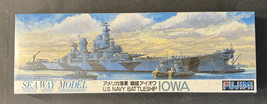 1992 Fujimi US Navy Battleship Iowa 1:700 Model Kit ~ Brand New Sealed Box - $51.41