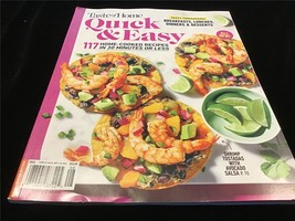 Taste of Home Magazine 2022 Quick &amp; Easy 117 Home Cooked Recipes 30Min or Less - £9.53 GBP