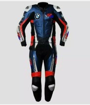 BMW Motorcycle 2 pC &amp; 1 PC Leather Suit Motorbike Racing Leather Jacket Trouser - £228.35 GBP