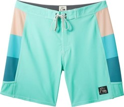 Quiksilver Men Original Arch 18&quot;  Boardshorts Swim Trunk  Beveled Glass ... - $24.75