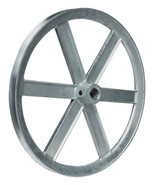Chicago Die Cast Single V Grooved Pulley A Section Belt Width 10 &quot; Dia X... - $649.96 MXN