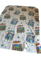 Disney Pixar Toy Story Buzz Lightyear Woody Bullseye Kids Twin Flat Bed ... - $19.00