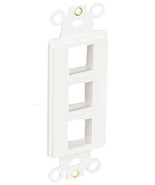 Morris 88116 Decorative DataComm Frame for Keystone Jack and Modular Ins... - $8.42