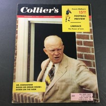 VTG Collier&#39;s Magazine September 17 1954 Dwight Eisenhower Build His Dream House - £18.88 GBP