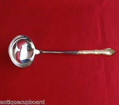 Rose Tiara by Gorham Sterling Silver Soup Ladle HHWS Custom Made 10 1/2" - $78.21