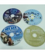 Nintendo Wii Games Lot of 4 Bundle Indiana Jones I Spy Smurfs 2 Ice Age ... - £18.03 GBP