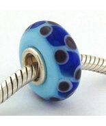 Authentic Trollbeads OOAK Universal Unique (9) Murano Glass Bead Charm F... - $31.34