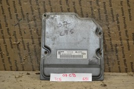 2007 Cadillac CTS Transmission Control Unit TCU 24239286 Module 651-7C5 - $275.74 MXN