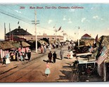 Main Street View Tent City Coronado California CA UNP DB Postcard G18 - $4.90