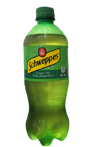 6 Bottles Schweppes Ginger Ale Soft Drink 591ml / 20 oz each  Free Ship ... - £26.76 GBP